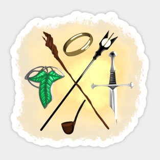 LOTR Precious Things Sticker